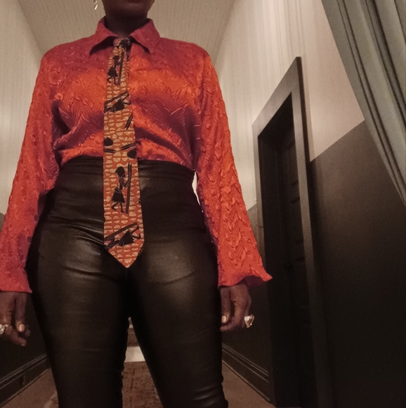 African Tribute Tie - Picture 2 of 4